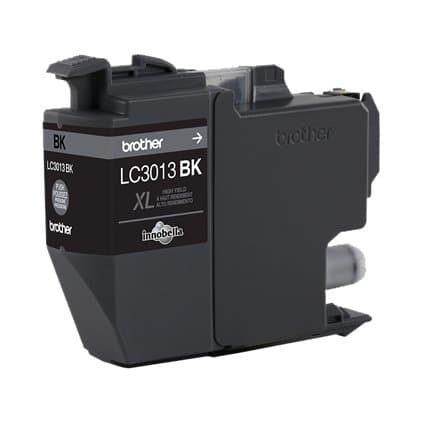 Brother LC3013BK High-Yield Black Ink Cartridge, 400 pages, 1 pc