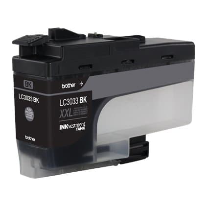 Brother LC3033BK High Yield Black Ink Cartridge, 3000 Pages, Single Pack