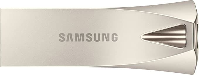 Samsung 64GB USB Bar Plus Champagne Silver USB 3.1 Compatible