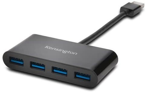 4PORT UH4000 USB 3.0 HUB BLACK