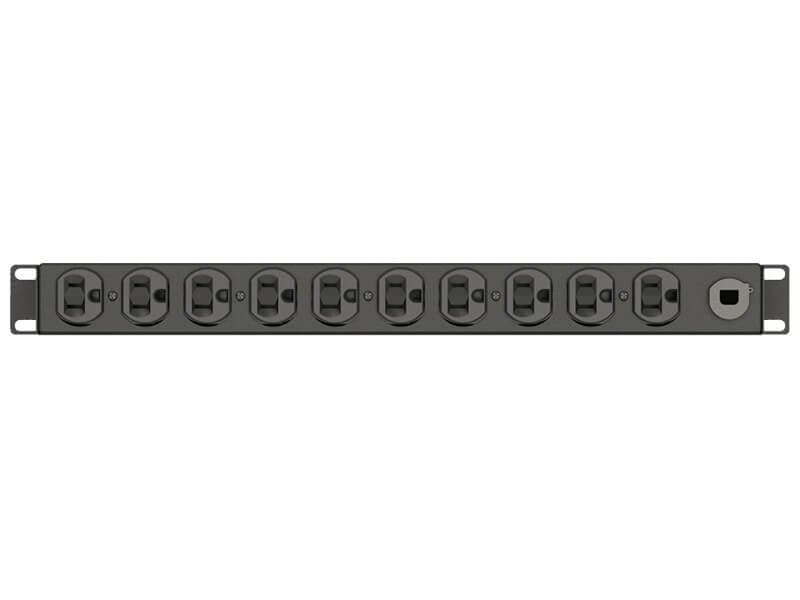 Vertiv VP9563 Basic Horizontal PDU, 20A 120V, 10× NEMA 5-20R Outlets, 3m