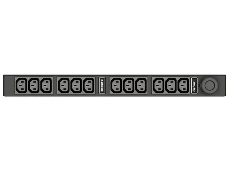 VERTIV GEIST PDU BASIC HORIZONTAL 30A 208V 12XC13