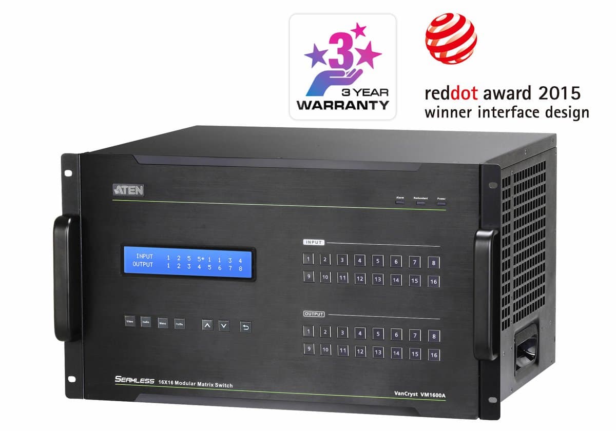 ATEN 16X16 Modular Digital Matrix Chassis