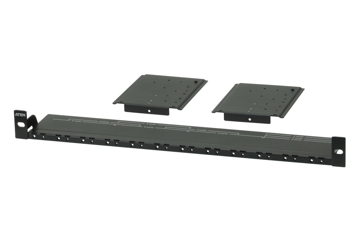 ATEN Video Extender Rack Mount Kit, 1U, Supports 1-4 Extenders, 715g