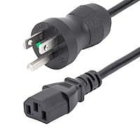 StarTech Hospital Grade Power Cord NEMA 5-15P to C13, 10A 125V, 18AWG, UL Listed