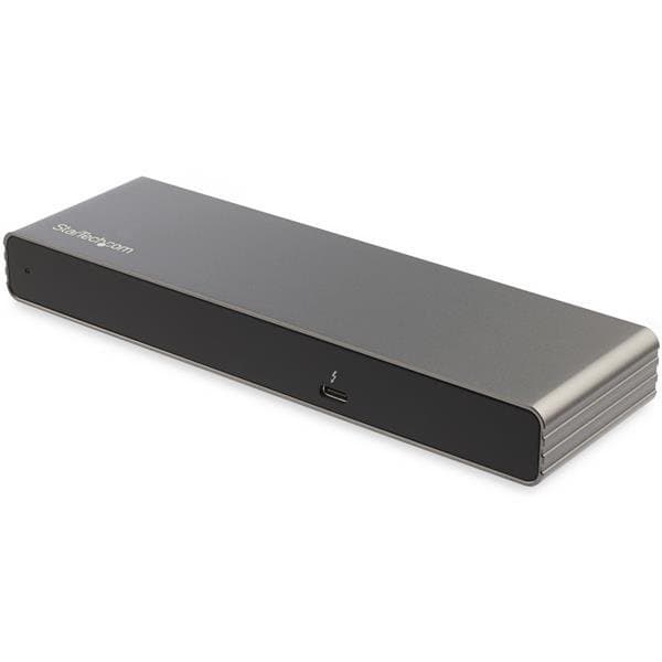 StarTech TB3 Dual 4K Docking Station, 85W Power Delivery, Gigabit Ethernet, 2x USB-A