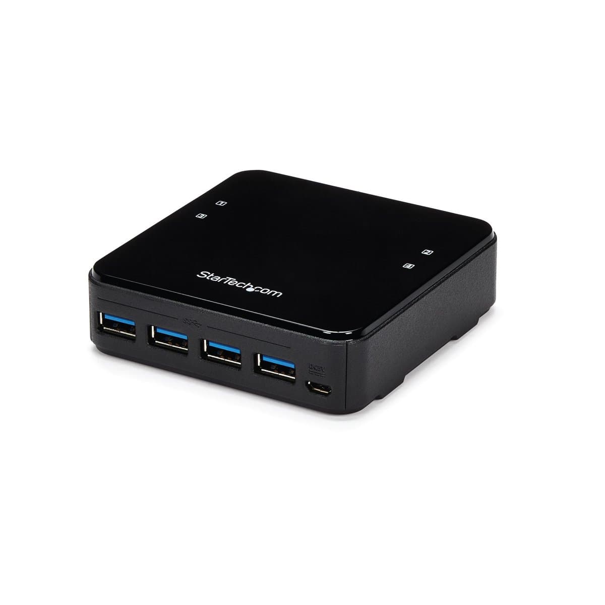 StarTech 4x4 USB 3.0 Sharing Switch, 5 Gbps, Micro-USB Power