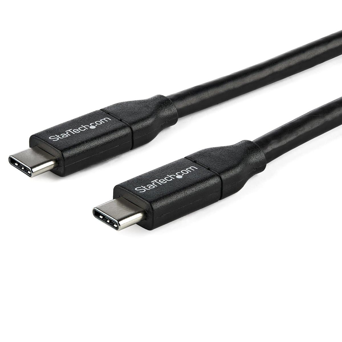 StarTech 5DN375, USB-C Cable, 5A PD (100W), USB-IF Certified