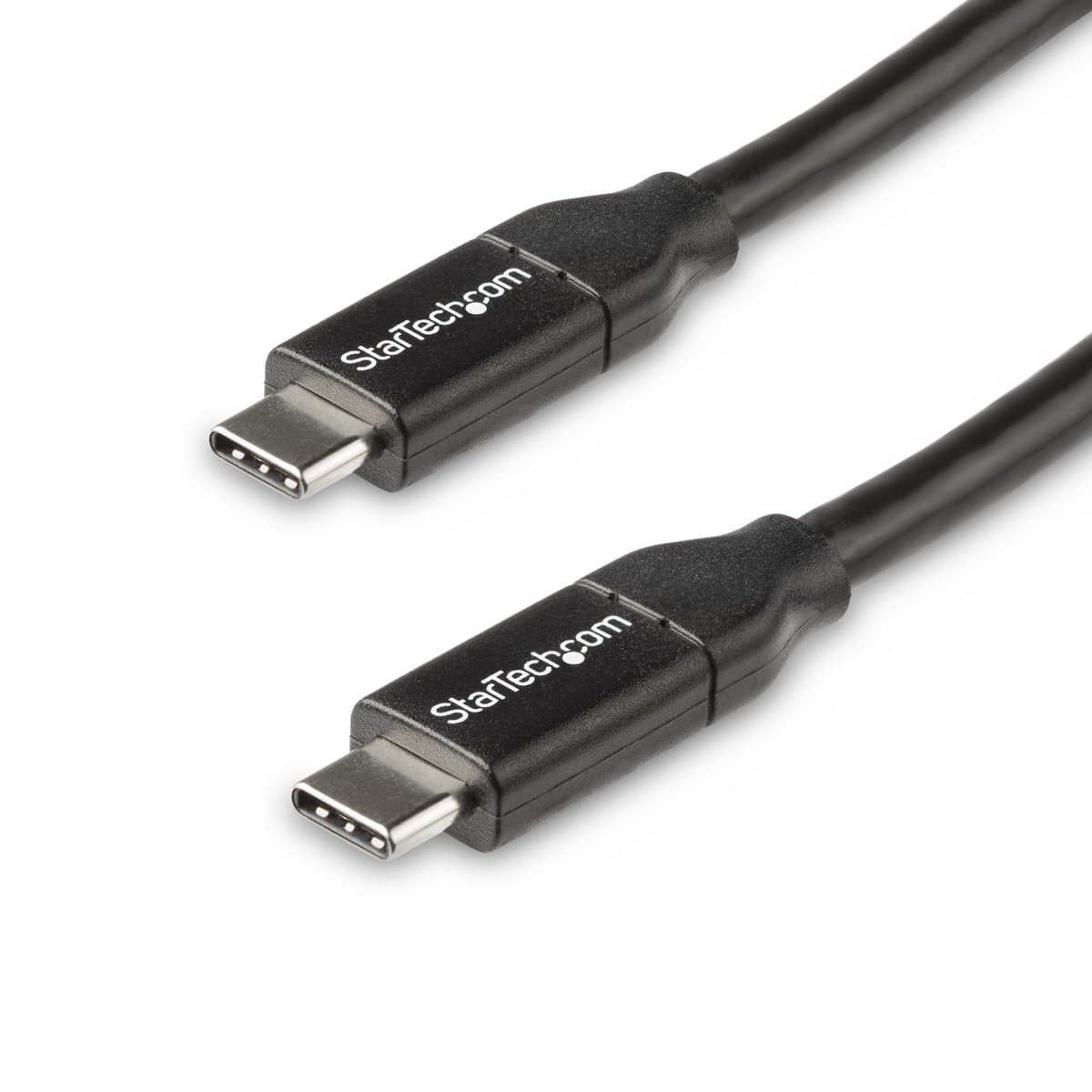 StarTech USB-C to USB-C Cable, 5A Power Delivery, 0.5 m, USB 2.0