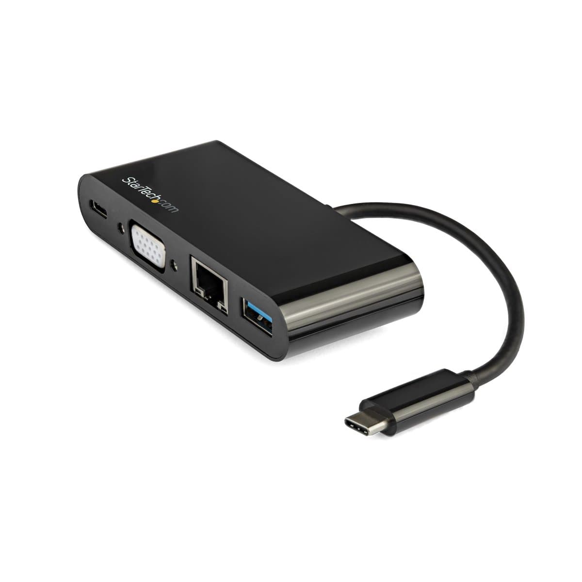 StarTech USB-C Mini Dock, 60W Power Delivery, VGA 1080p, Gigabit Ethernet