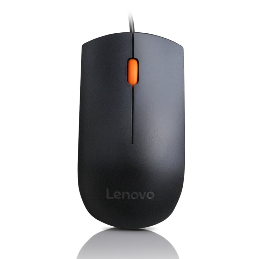 Lenovo 300 USB, Ambidextrous Mouse, 1600 DPI, Optical