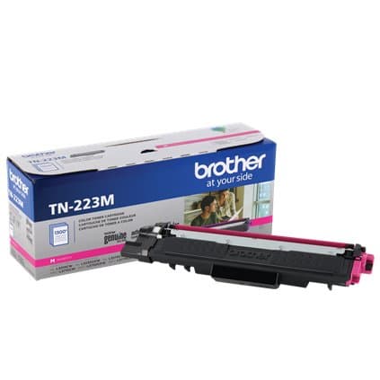 Brother TN-223M Toner Cartridge, Magenta, 1300 pages, Standard Yield