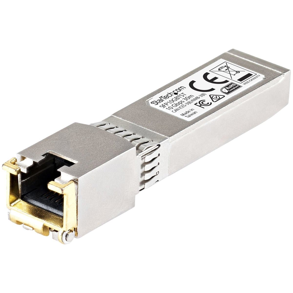StarTech SFP+ Transceiver Module, 10GBASE-T Copper, 30 m