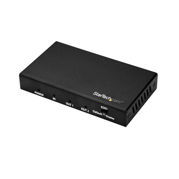 StarTech 2-Port HDMI Splitter, 4K 60Hz, HDMI 2.0, HDR