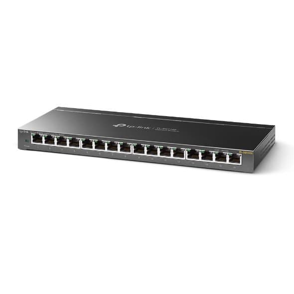TP-Link 16-Port Gigabit Unmanaged Pro Switch, 32 Gbps, L2, Metal Chassis