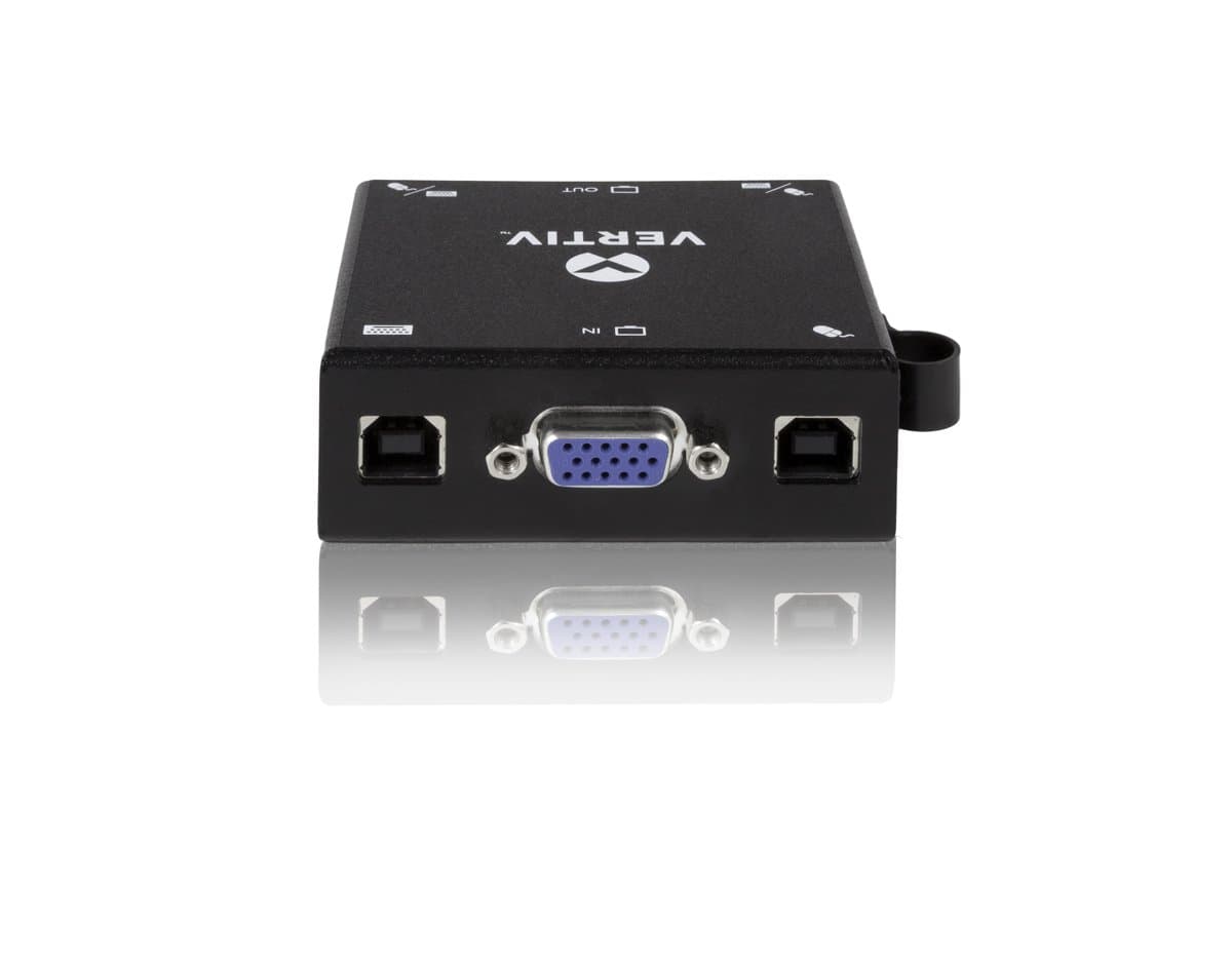 Vertiv Avocent TBR02 Video and USB Bridge, DVI-D/VGA, USB Type-A/B