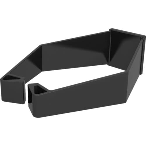 Vertiv Tool-Less Cable Manager Lobster Claw, 19" Rail Mount, Black, Qty 100