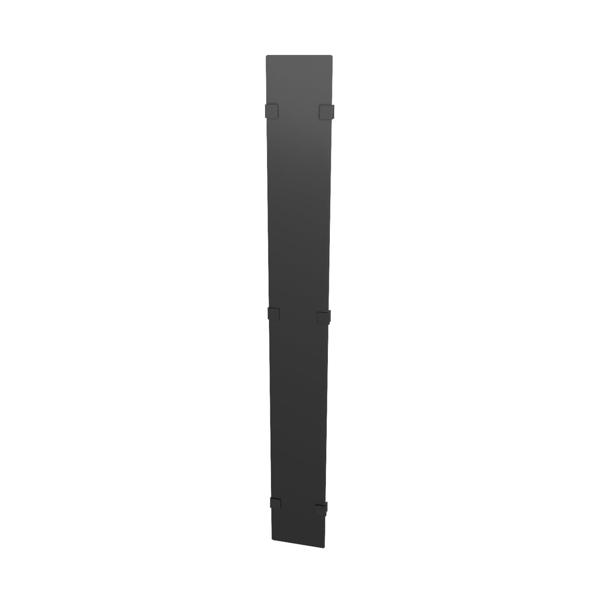 Vertiv VRA1018, Hinged Cable Manager Cover, Black, 2-Pack