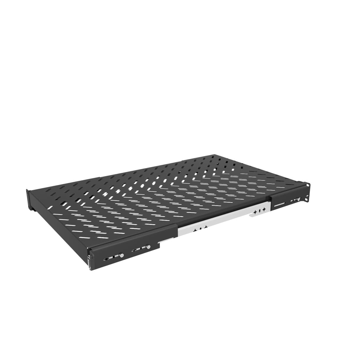 Vertiv VRA3002 Adjustable Sliding Shelf, 1U, 200 lbs, 21.7–33.6 in
