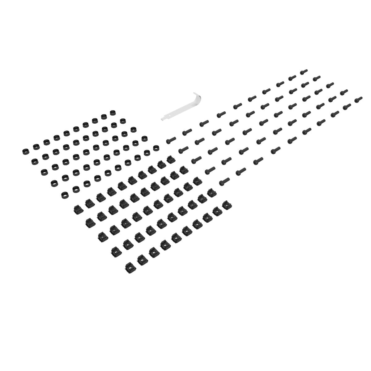 Vertiv M6 Cage Nut Kit, Mounting Hardware, 50 pc, Includes Installation Tool