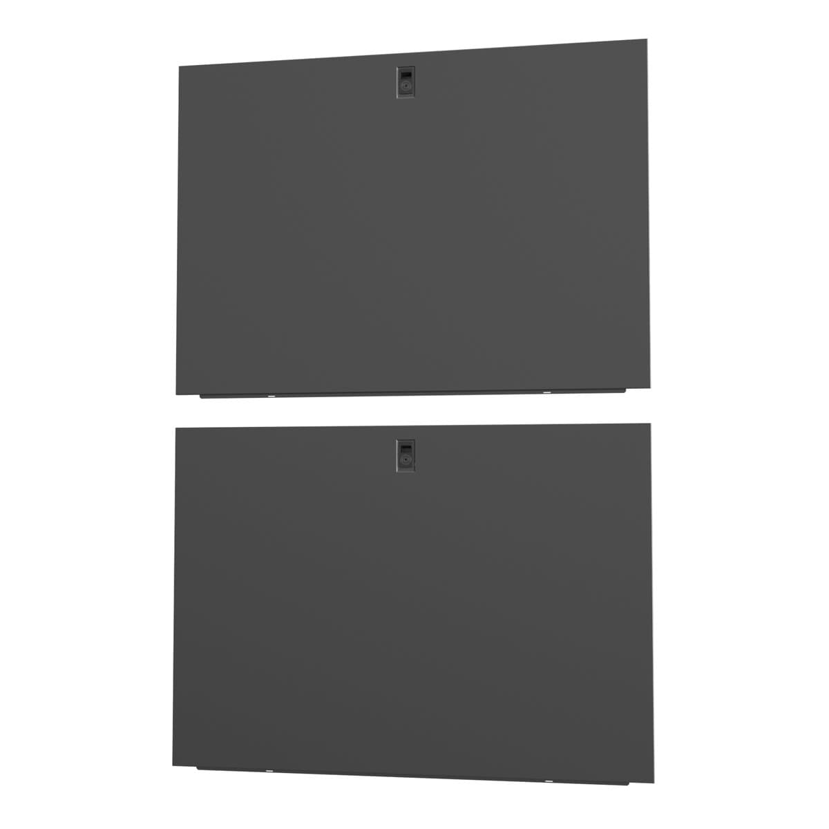 Vertiv VRA6009 Split Locking Side Panels, Metal, Black, 2-Piece