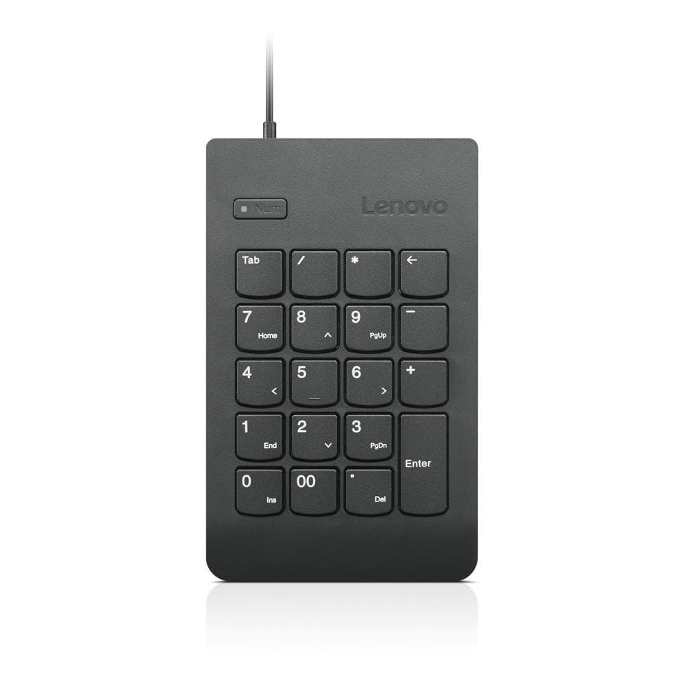 Lenovo USB Numeric Keypad Gen II, Universal, 1m Cable, Black