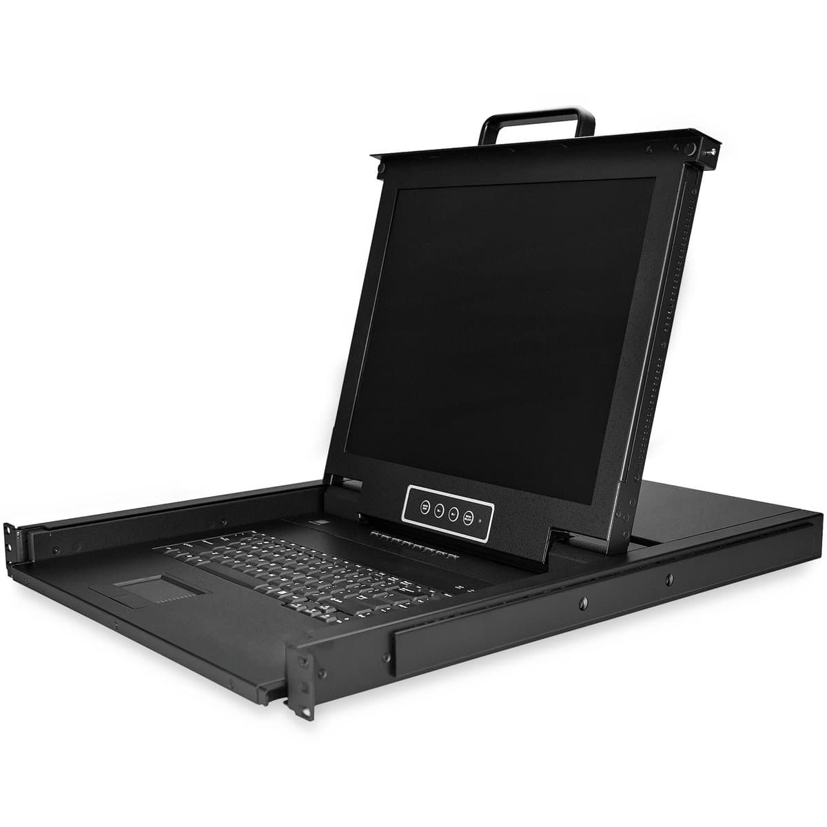 StarTech 8-Port Rackmount KVM Console, 17" LCD, 1280×1024, 1U, USB/VGA