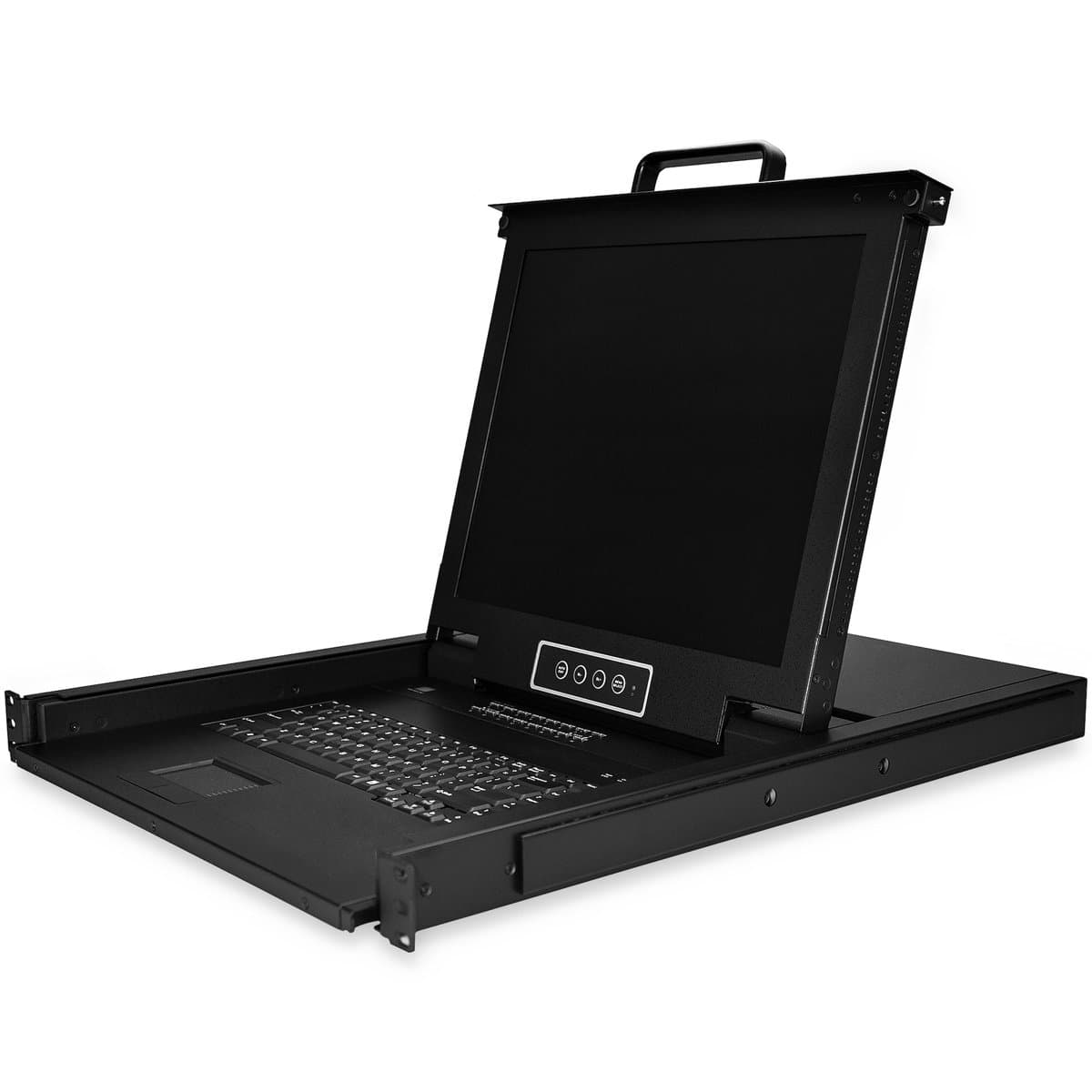 StarTech 16-Port Rackmount KVM Console, 17" TFT LCD, 1280×1024, 1U, VGA