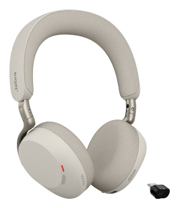 Jabra Evolve3 75 Headset, Wireless Bluetooth, Calls/Music, 180g