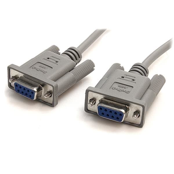 StarTech DB9, Null Modem Serial Cable, 10 ft, F/F Connectors