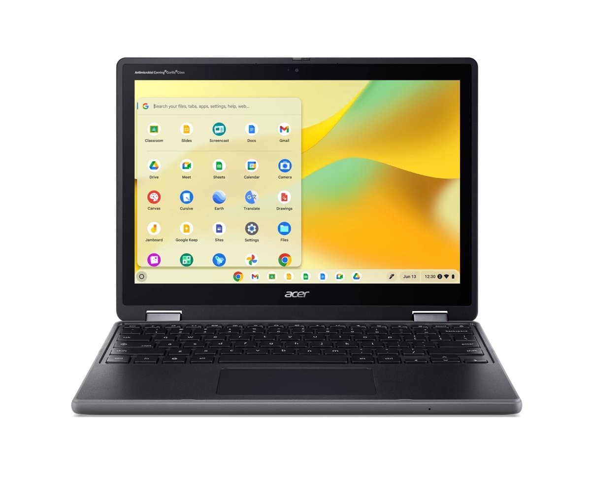 Acer R857t-C54w Chrome Intel N150 8GB 64GB 12.2in 1920X1200 Touch