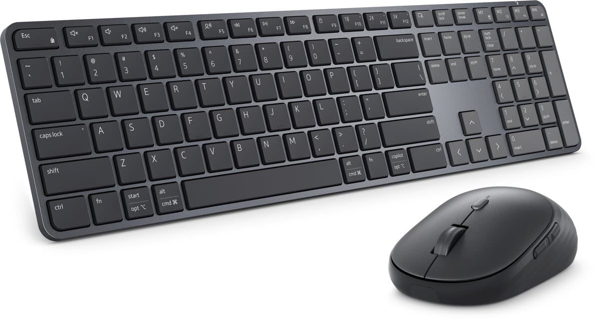 Dell Pro 7 Slim Keyboard And Mouse - Km726 - Us English - Azure