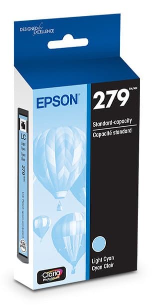 Epson 279 Claria Photo HD Lt Magenta Ink Cartridge