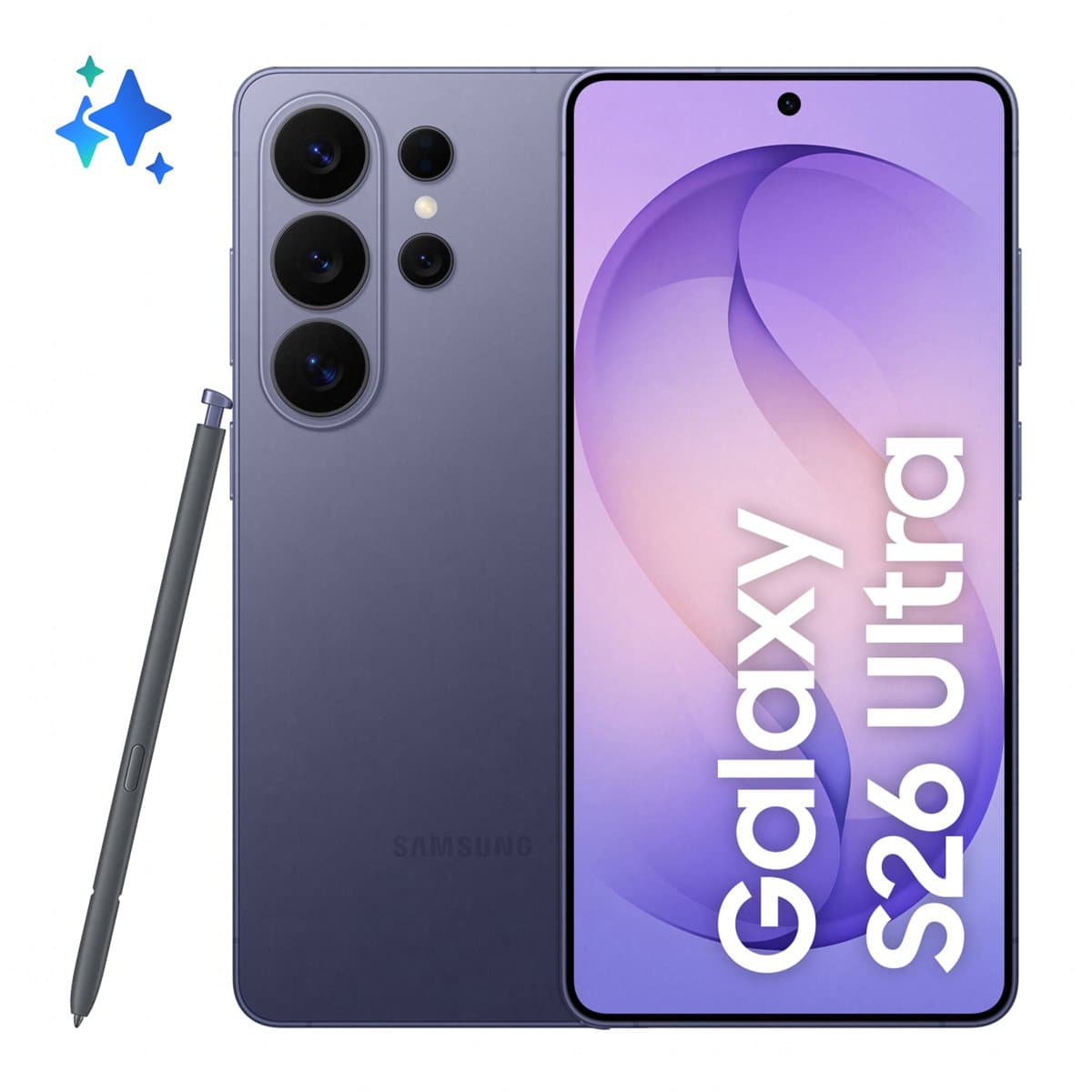 Samsung Galaxy S26 Ultra 512GB (Unlocked) Cobalt Violet