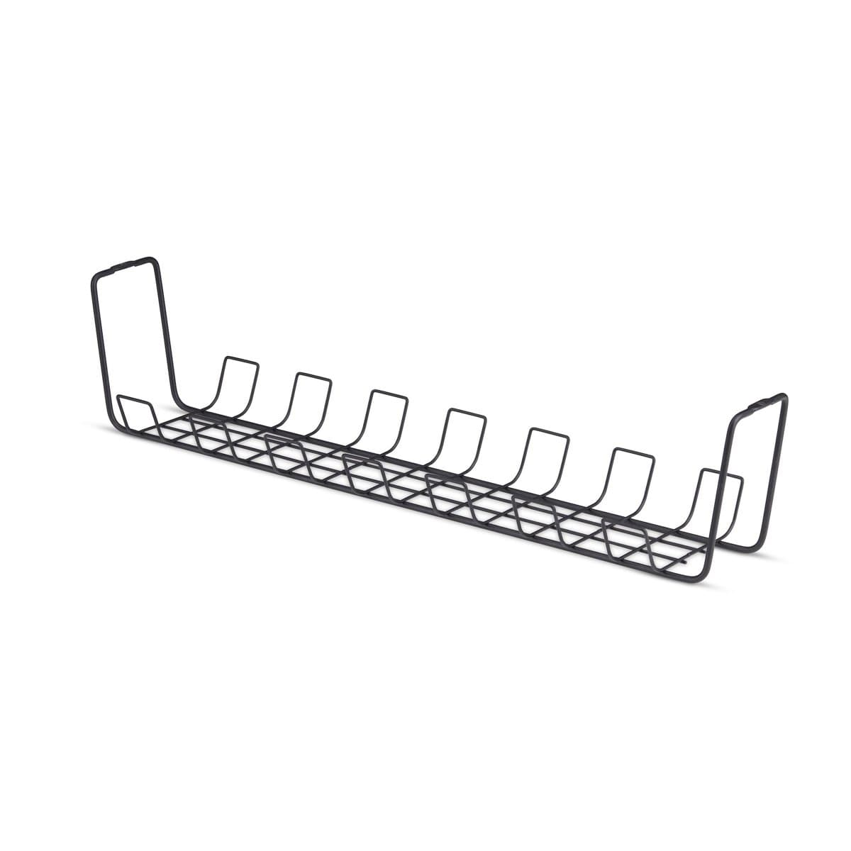 StarTech Under Desk Cable Tray, Basket Style, 24" Total Length, Metal