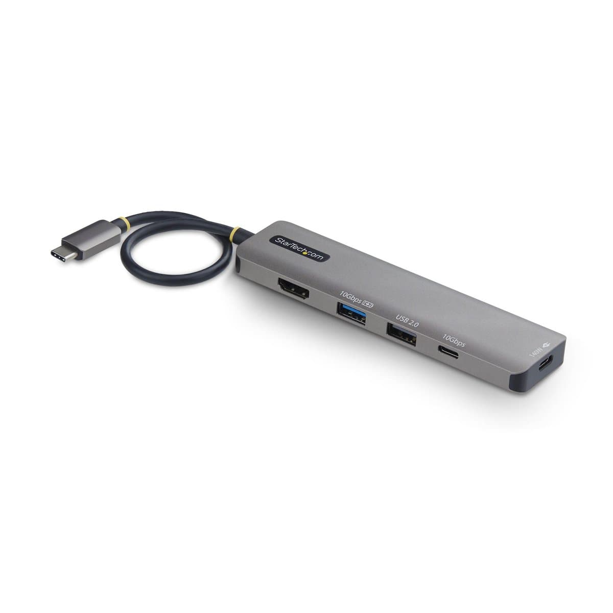 StarTech USB-C Multiport Hub, 4K HDMI, 140W PD, 10Gbps