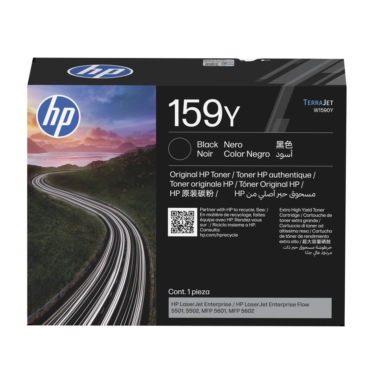 HP 159Y Extra High Yield Black Original LaserJet Toner Cartridge