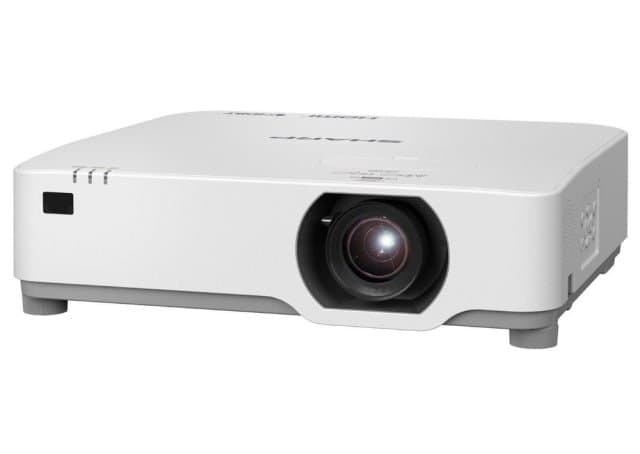 SHARP 7000 Lumen WUXGA Laser LCD Projector White Filter-Free