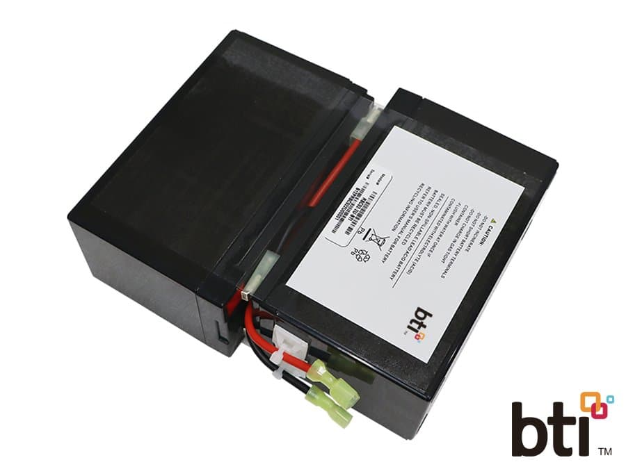 Battery Technology 12V 2-Cell Lead Acid UPS Battery, RBC92-2U Compatible