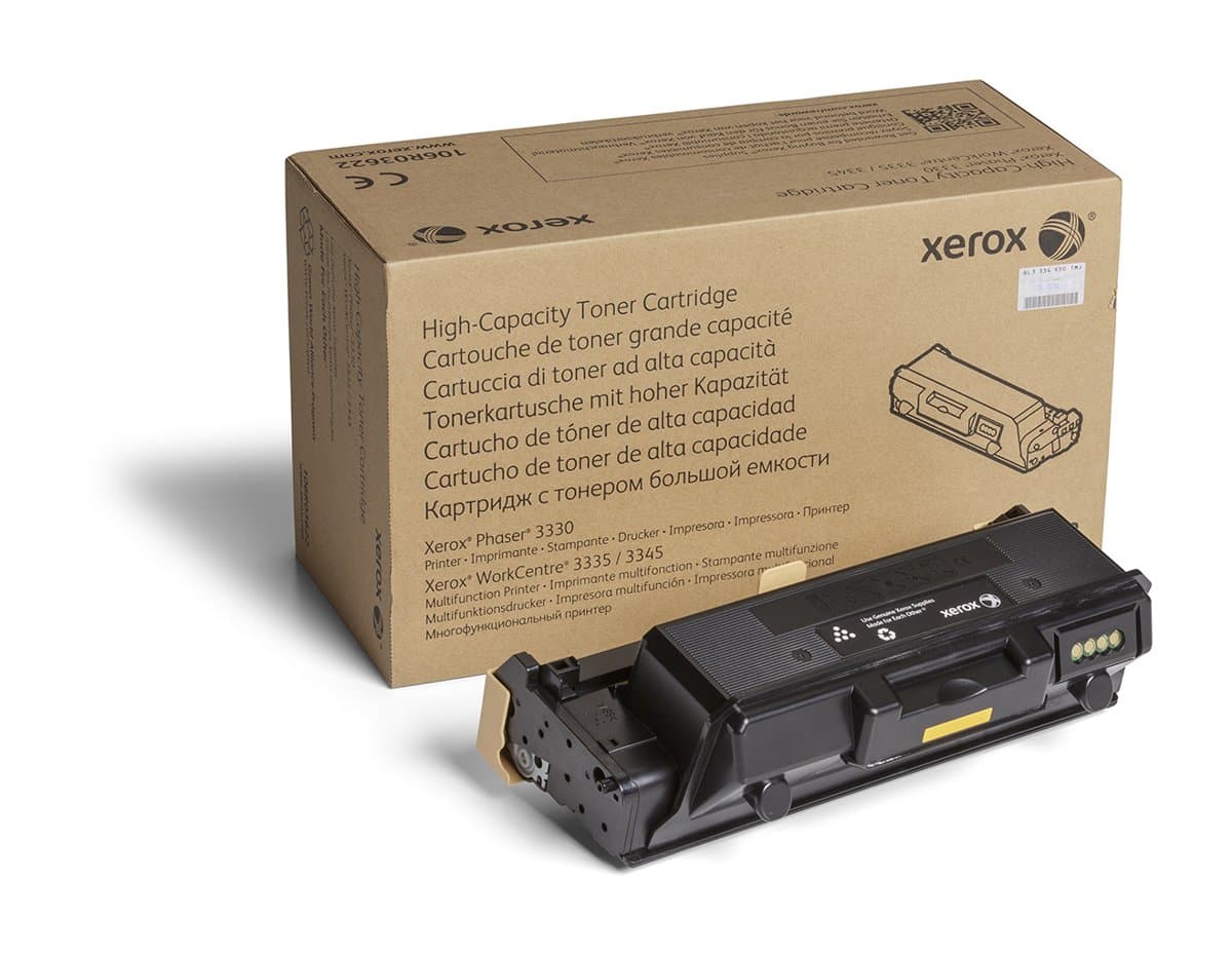 Xerox Phaser 3330/WorkCentre 3300 Black Toner Cartridge, 8500-Page Capacity, Genuine
