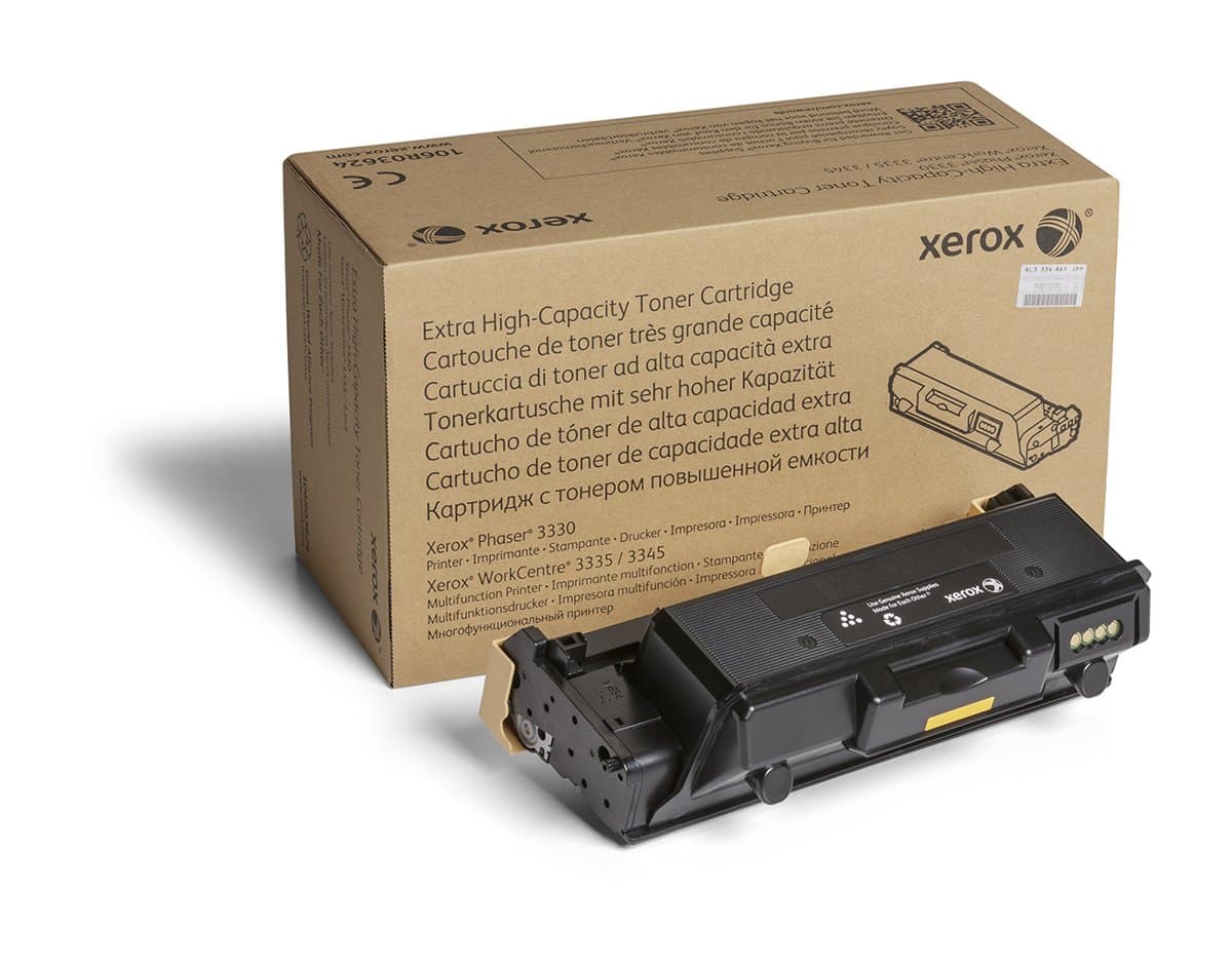 Xerox Phaser 3330 WorkCentre 3300 Black Toner Cartridge, 15000 Pages, Extra High Capacity