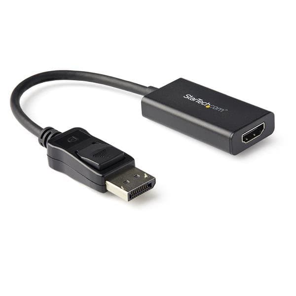 StarTech DP to HDMI Adapter, 4K 60Hz, HDR10, DisplayPort 1.4