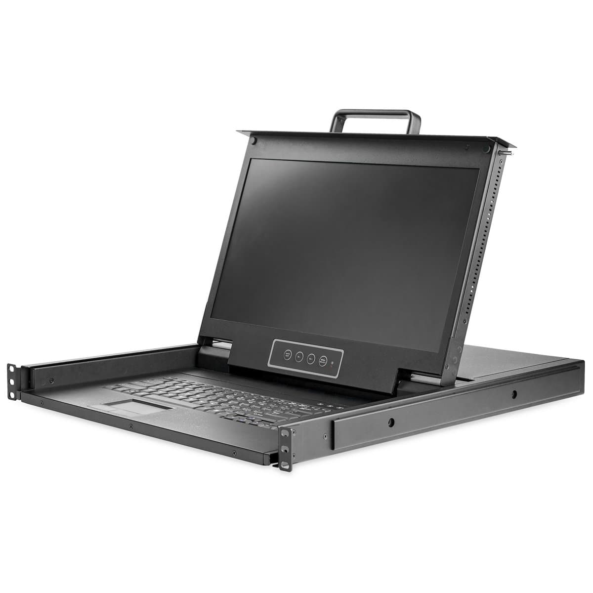 StarTech Rackmount KVM Console, 17.3" 1920x1080 LCD, 1U Drawer, VGA, 50K MTBF