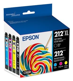 Epson T212 Ink High Capacity Black And Color Combo Ink