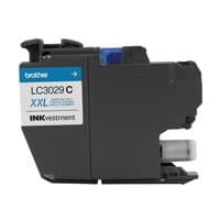 Brother LC3029C Cyan INKvestment Ink Cartridge, 1500 Pages, XXL Yield