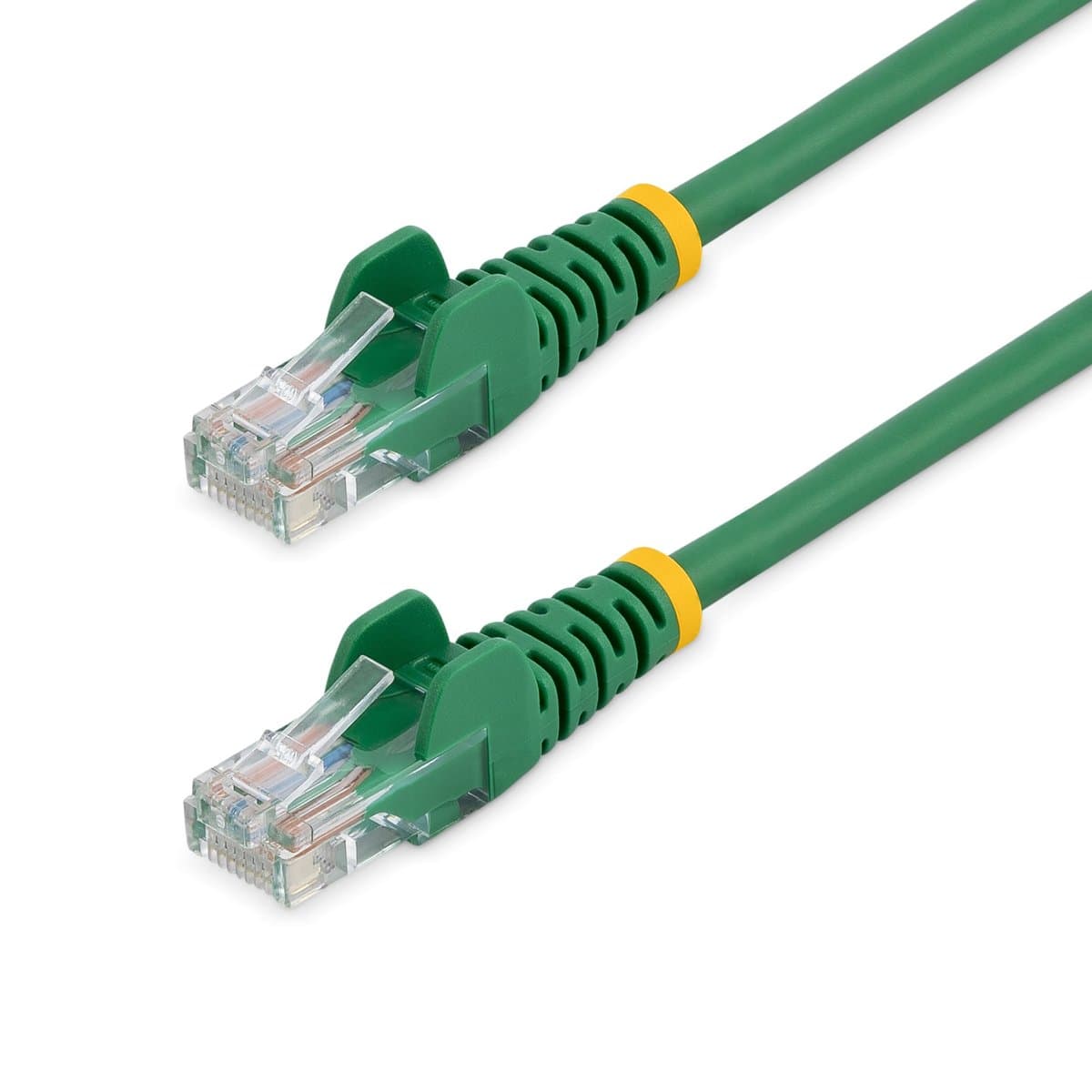 StarTech Cat5e Network Patch Cable, 10 ft, Snagless, Green