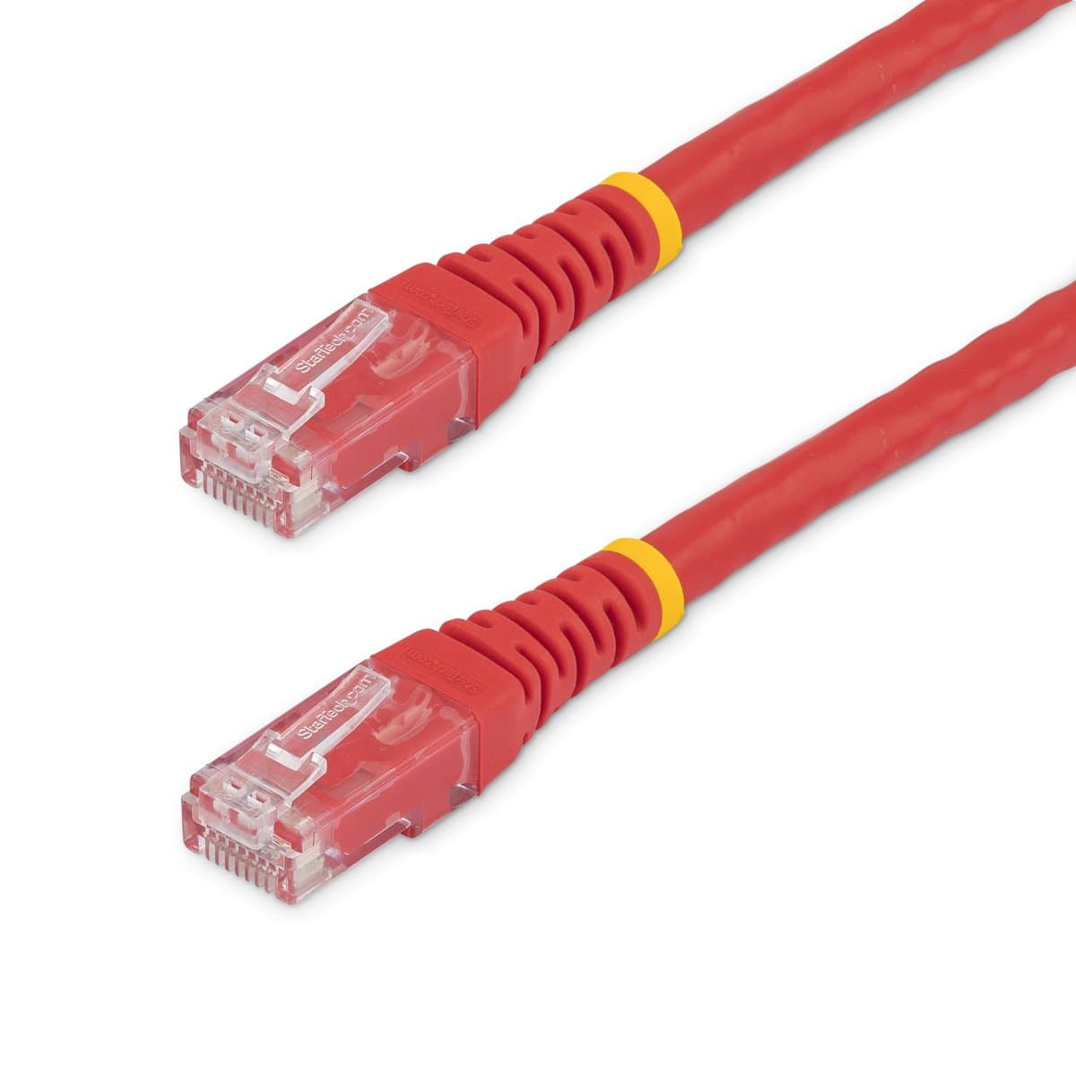 StarTech Cat6 Ethernet Cable 20ft, Red, 1Gbps, 100W PoE, UTP