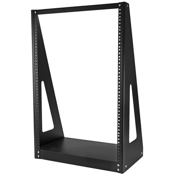 StarTech 2-Post 16U Open Frame Server Rack, 19in, 160kg Capacity