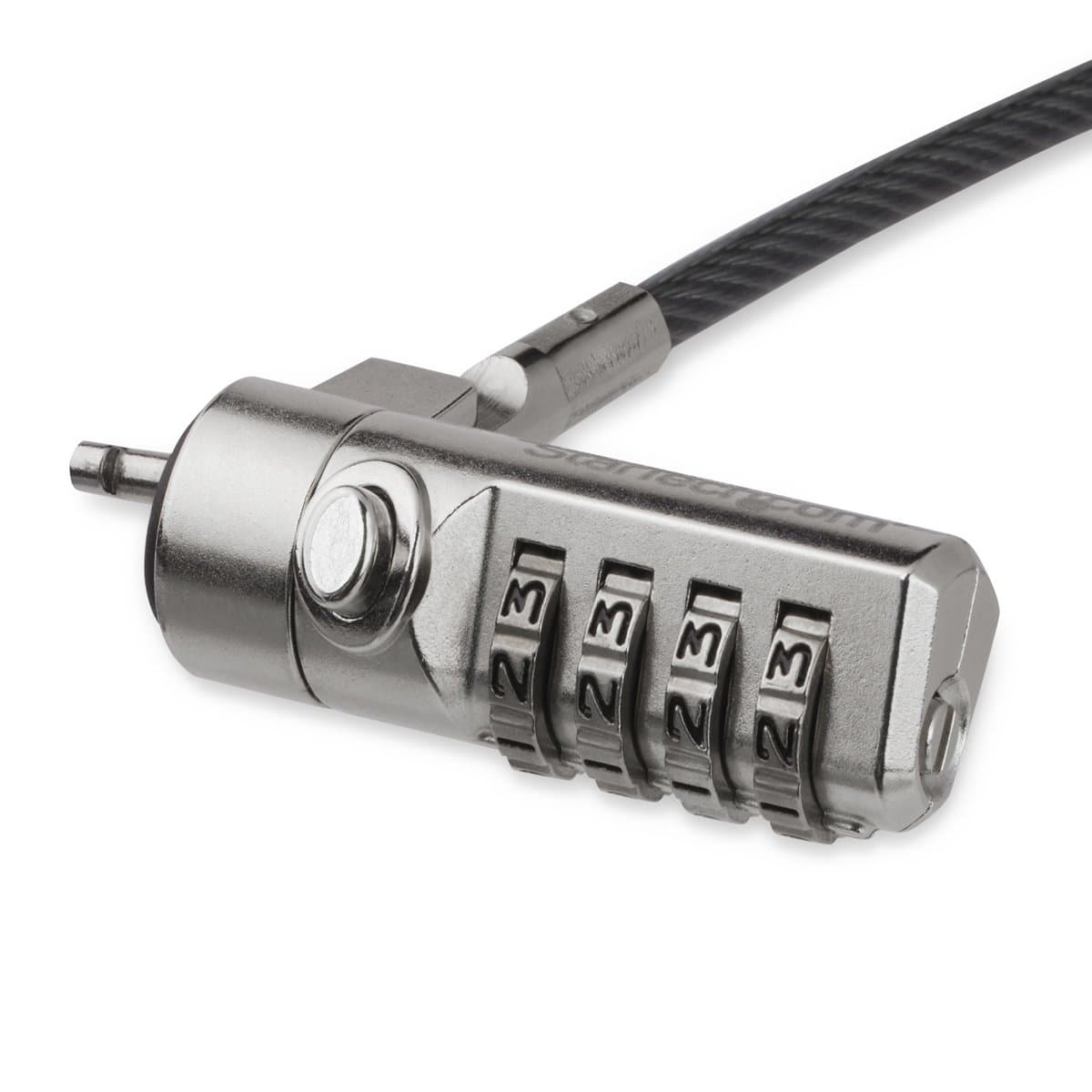 StarTech Laptop Cable Lock, 4-Digit Combination, 6.5 ft