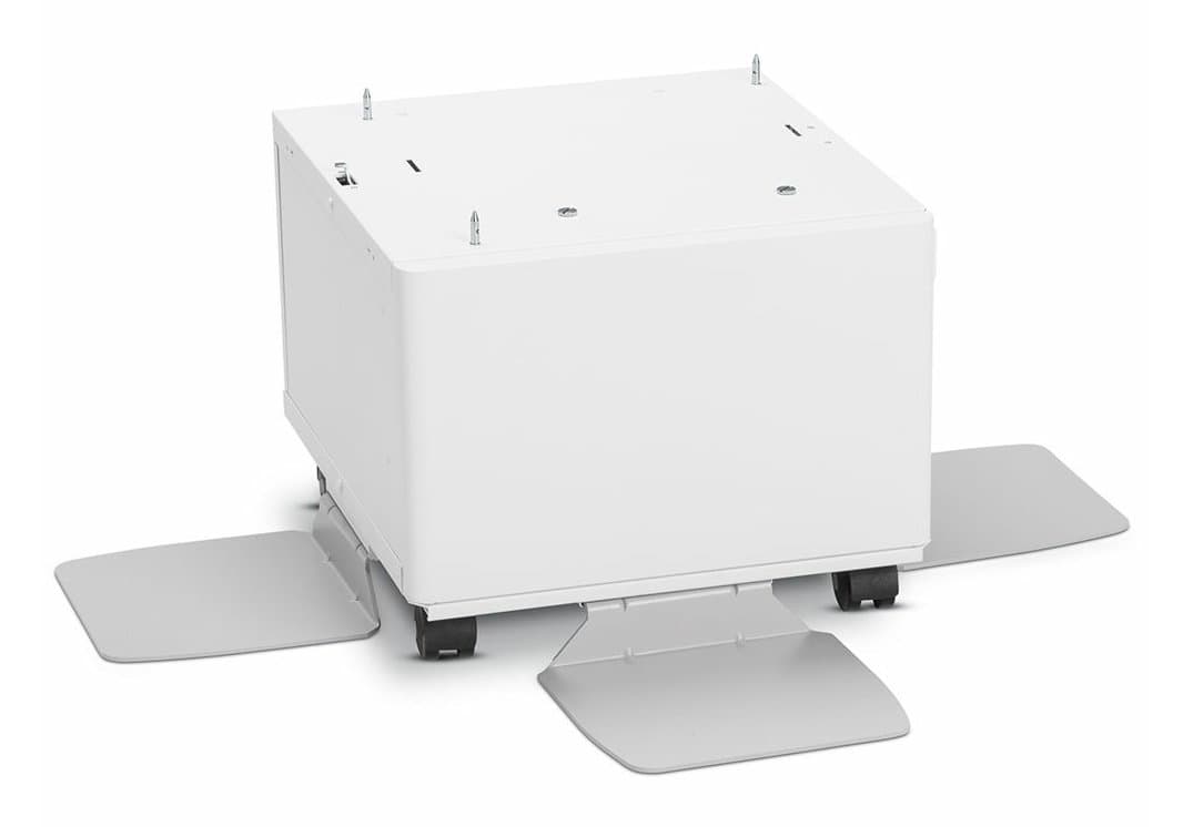 Xerox Printer Stand with Storage on Casters, Multi-Model Compatible, 23.8 kg, White